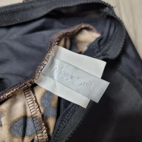 Magicsuit Rita Tierer Tankini Top in Cheetah/Leopard Print see measurements - Picture 7 of 8